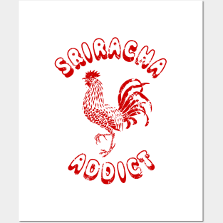 Sriracha Addict {Vintage} Posters and Art